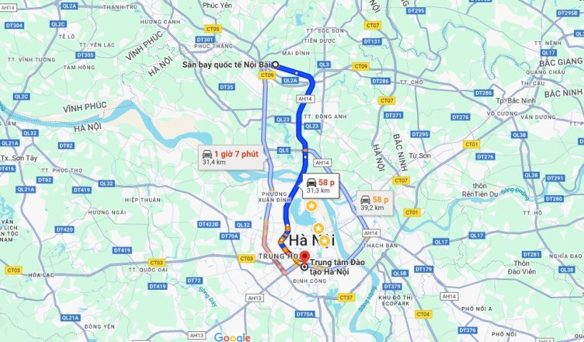 taxi nội bài đi long biên