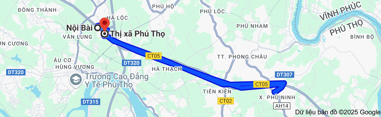 khoang-cach-noi-bai-phu-tho
