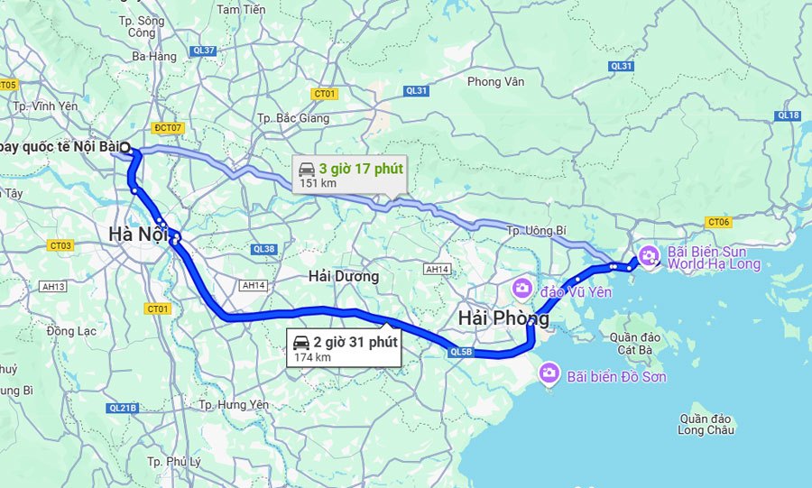 taxi nội bài cẩm phả